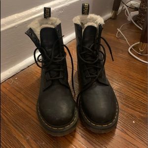Dr. Marten’s Sherpa Lined Combat Boots